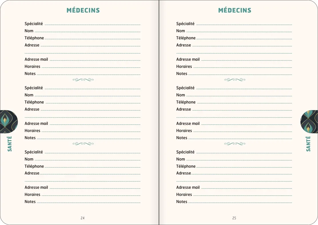 Frigobloc Mon Carnet Anti-Oubli carnet 6 catégories