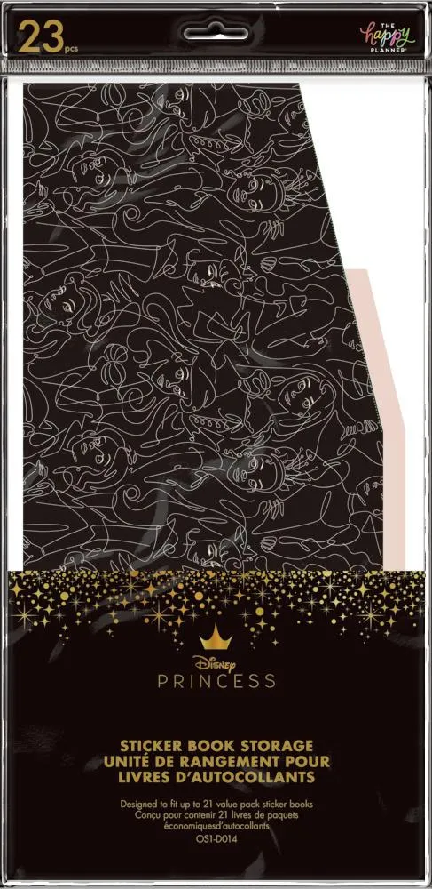 Happy Planner stickers boite Princess Elegance Disney