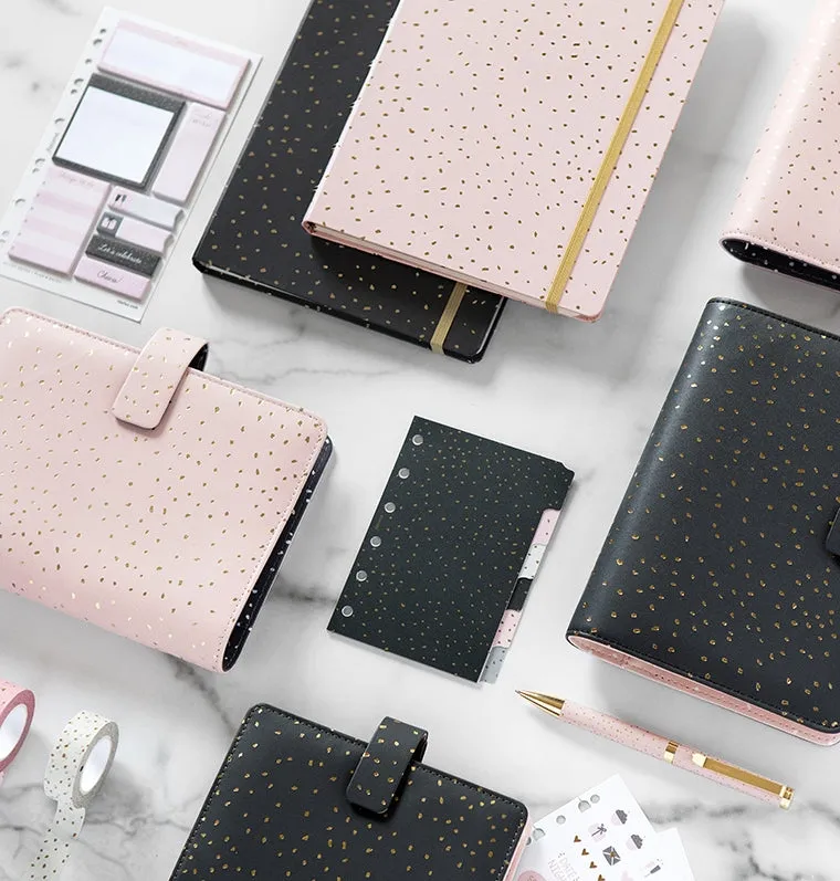 Filofax Confetti intercalaires Pocket 6 onglets plastique