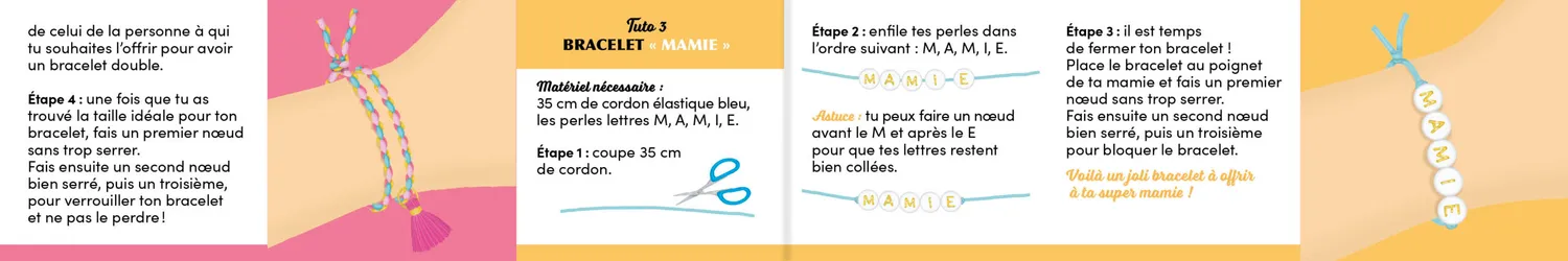 Frigobloc Super Mamie coffret 5 bracelets créatifs