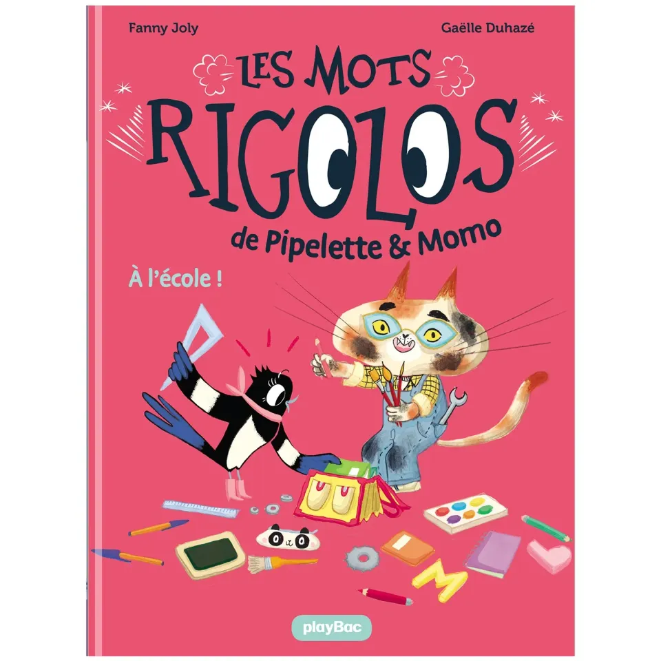 Frigobloc Pipelette et Momo tome 3 premier roman école