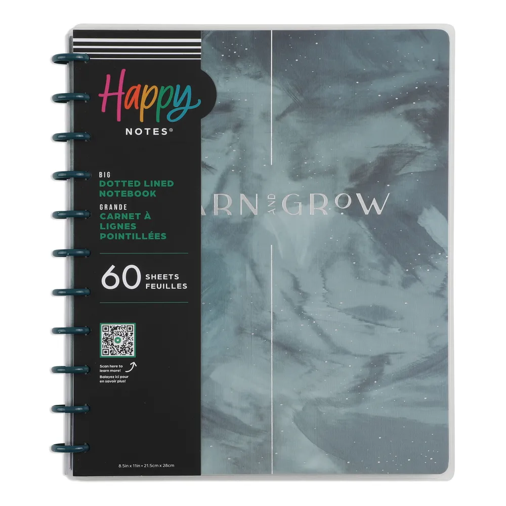 Happy Planner Heal From Within carnet Big pointillé 60 feuilles