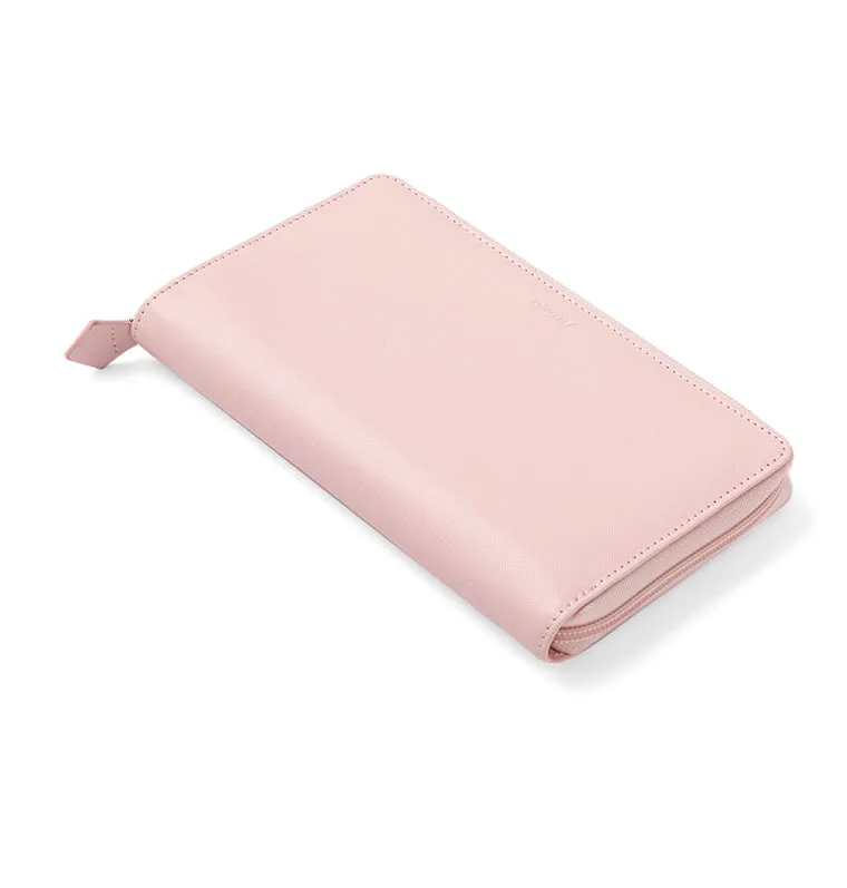 Filofax Saffiano Personal organiseur zip noir RFID