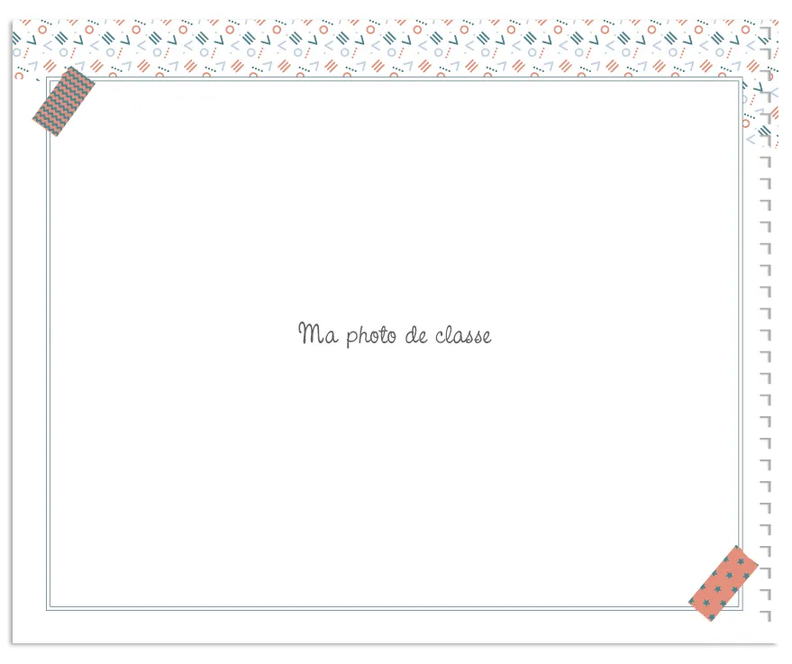 Frigobloc Album photos de classe maternelle-lycée souvenir 2026