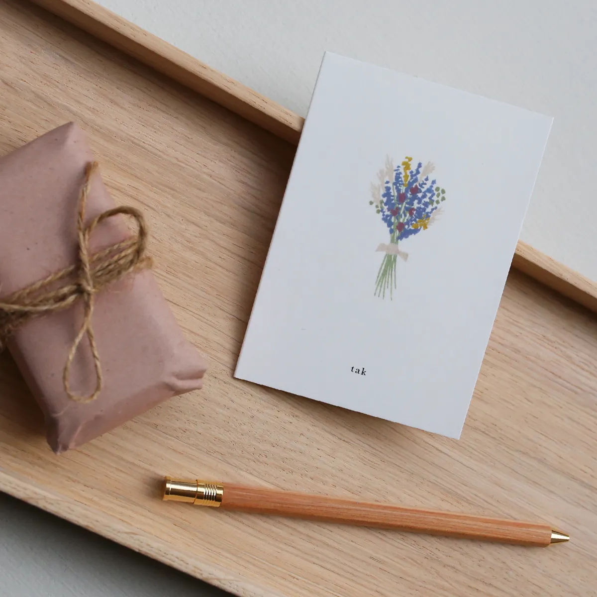 Kartotek Buket carte de vœux A7 tak lilas