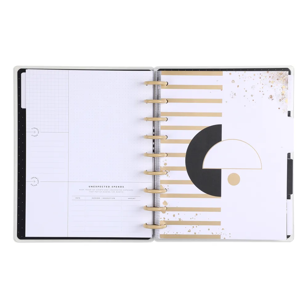 Happy Planner Hello Savings agenda budget Classic 12 mois non daté