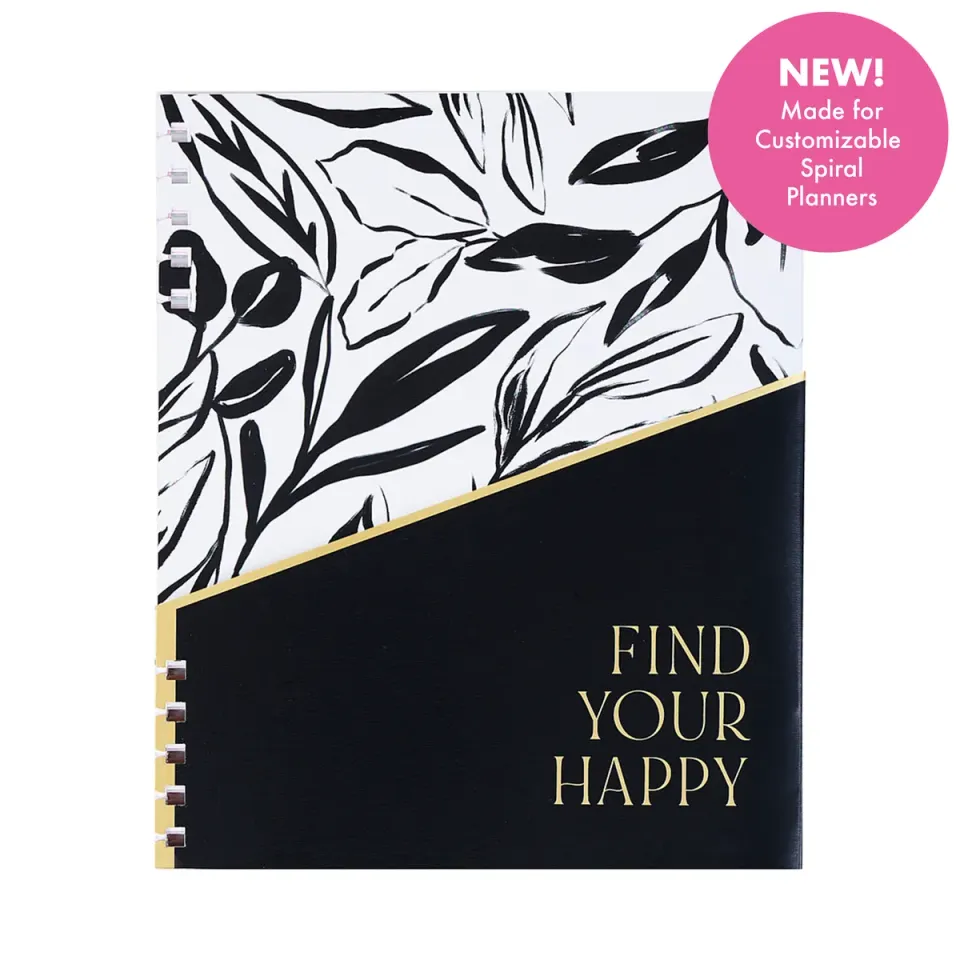 Happy Planner Find Your Happy pochettes spiral Classic lot 6