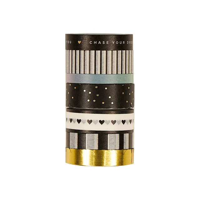 Happy Planner Love Washi Tape masking tape doré x7