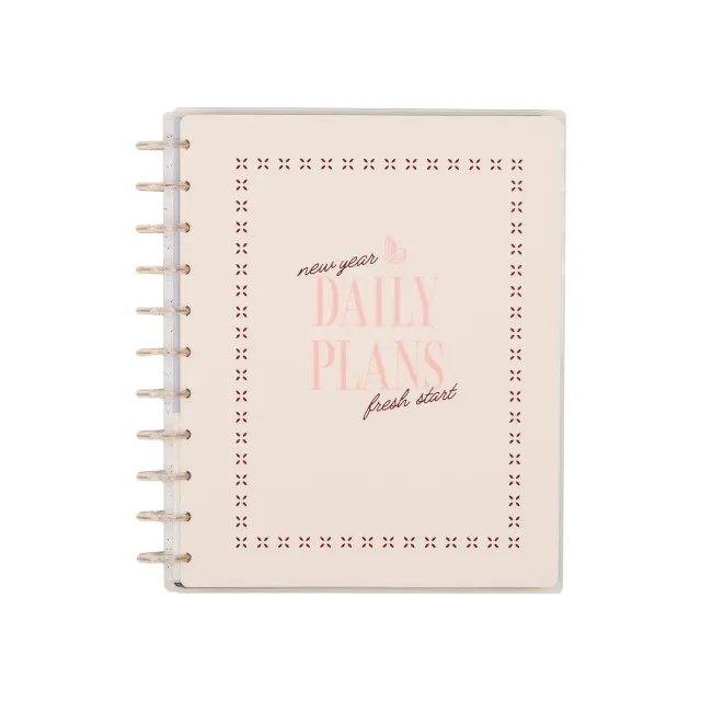 Happy Planner Café Coquette agenda non daté big horizontal 12 mois