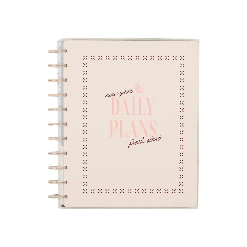 Happy Planner Café Coquette agenda non daté big horizontal 12 mois