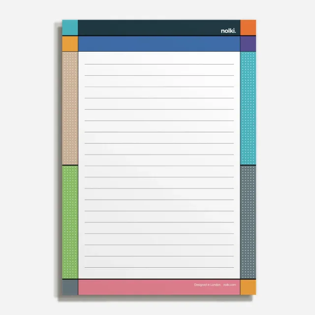Nolki Midtown bloc-notes ligné A5 100 feuilles