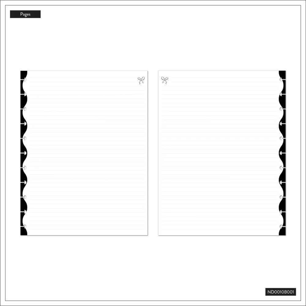 Happy Planner Sweet & Simple Big carnet ligné pointillé 60 feuilles