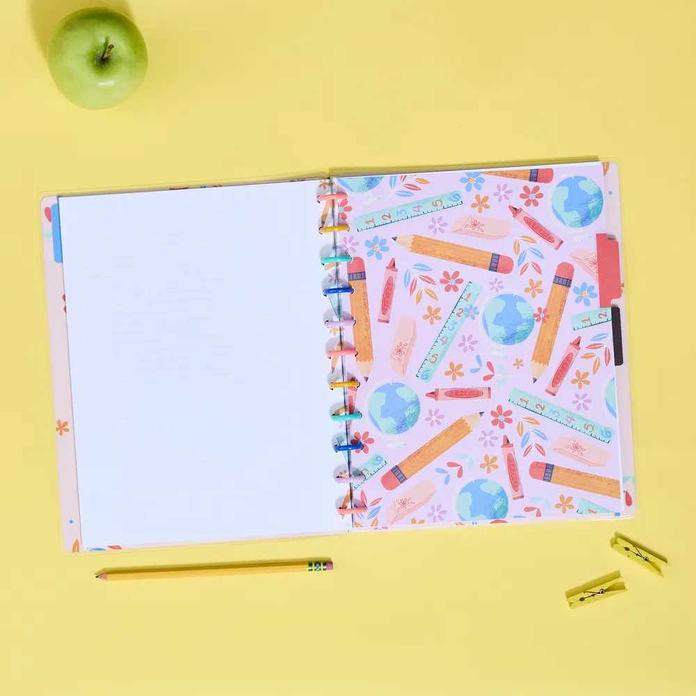 Happy Planner Classroom Brights carnet Big pointillé ligné 60
