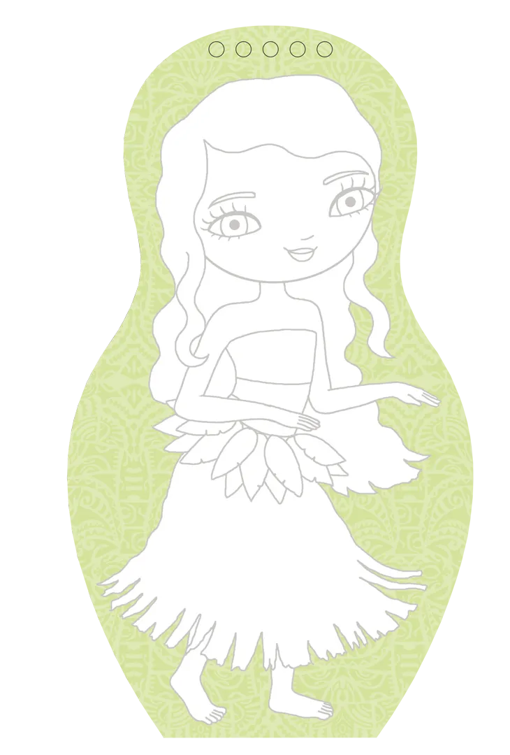 Minimiki Danses du monde carnet créatif stickers