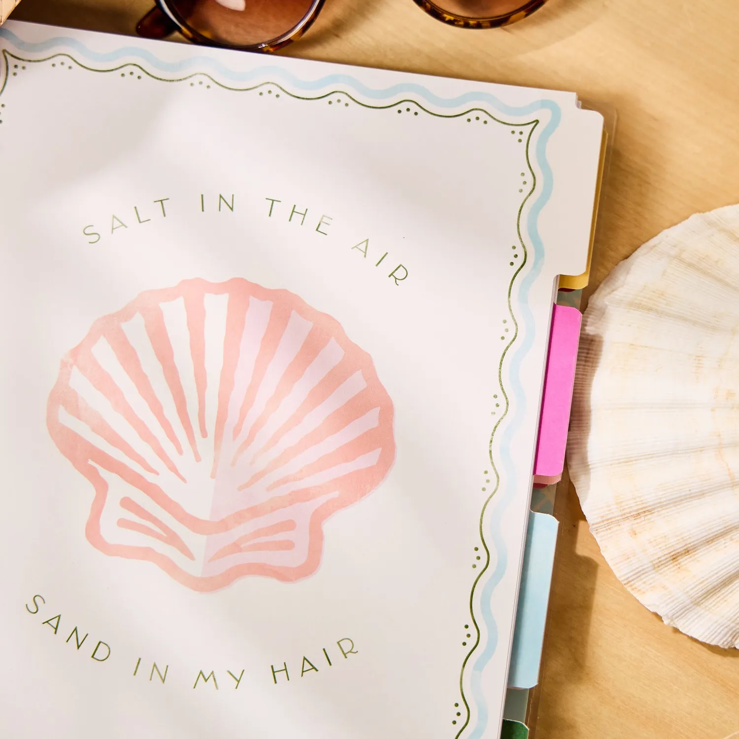 Happy Planner Palm Beach agenda non daté Classic checklist 12 mois