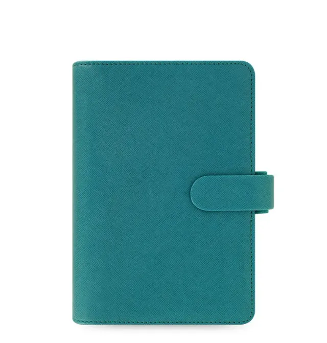 Filofax Saffiano Personal organiseur aquamarine cuir