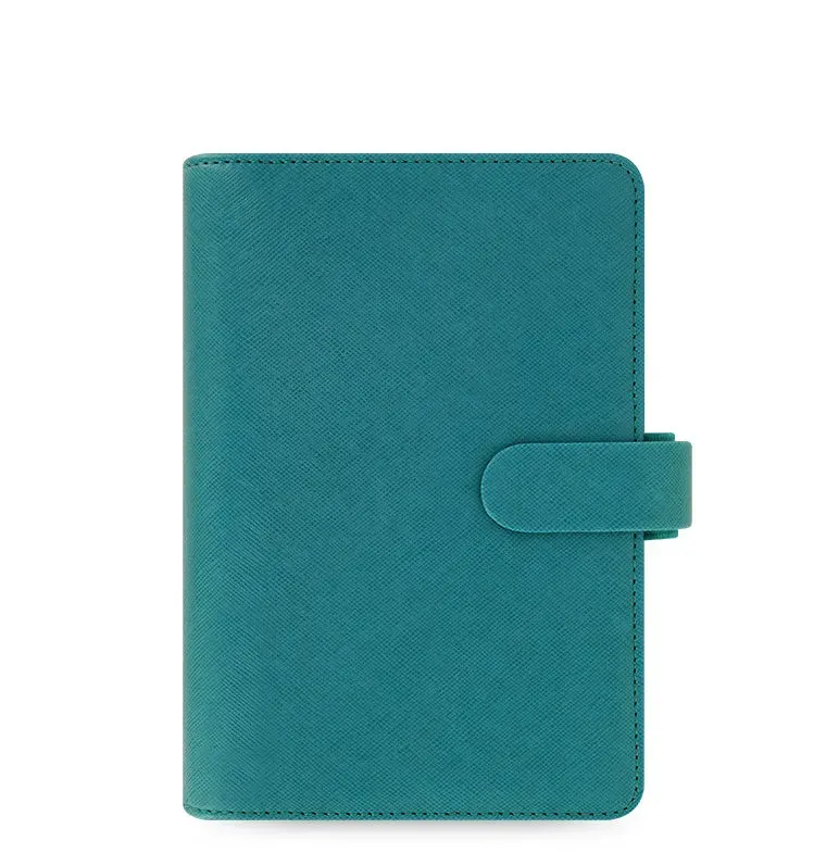 Filofax Saffiano Personal organiseur aquamarine cuir