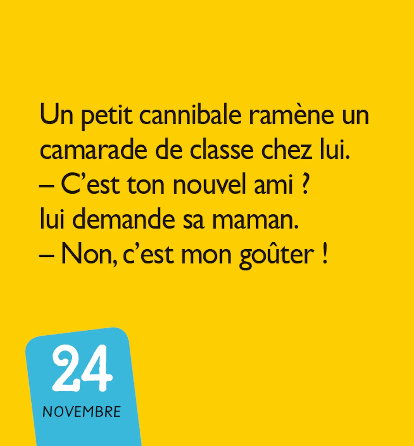 Frigobloc Mini calendrier 365 blagues crados enfant