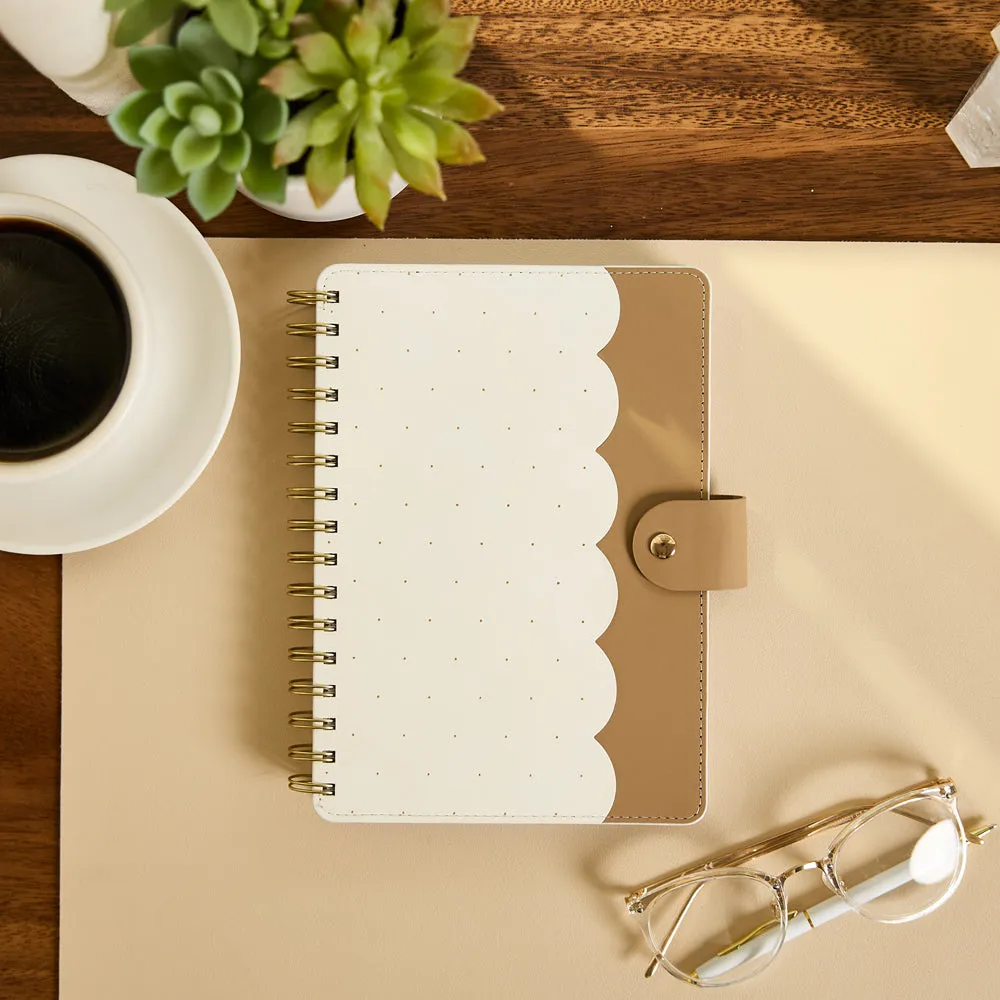 Me & my big ideas Citrine Ivory Delicate Dots agenda 2027 A5 spiral