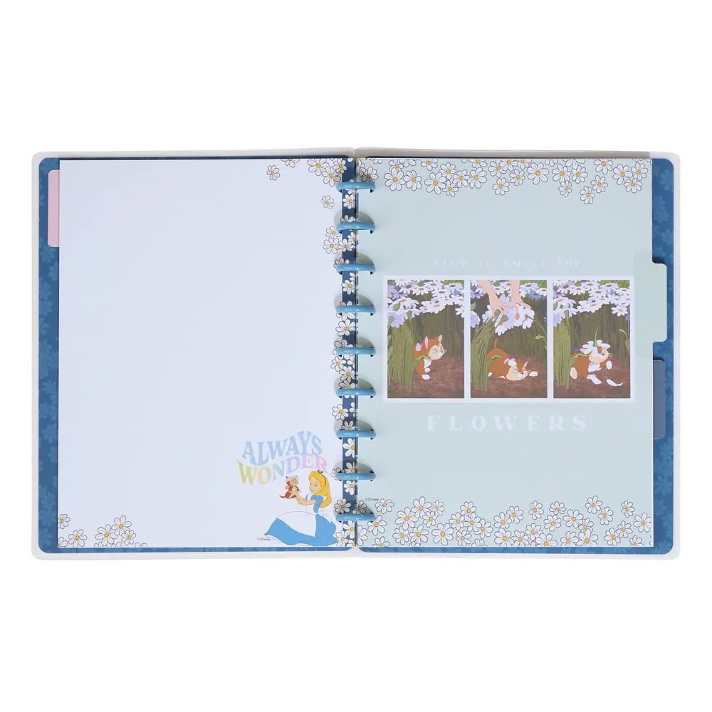 Happy Planner Alice in Wonderland Curious carnet Classic 60 feuilles