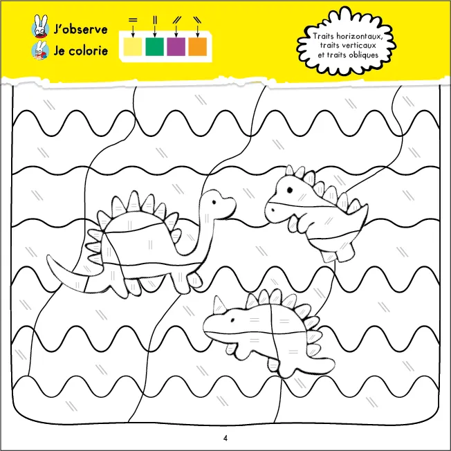 Frigobloc Les Incollables Mes coloriages magiques Simon lettres MS
