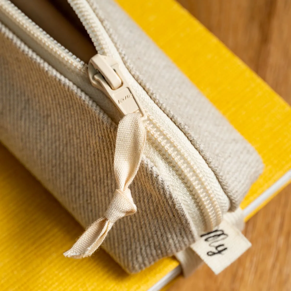 My365 trousse élastiquée chanvre et coton textile