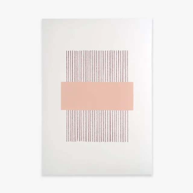 Kartotek Lines affiche A3 blush 240g