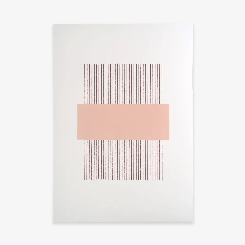 Kartotek Lines affiche A3 blush 240g