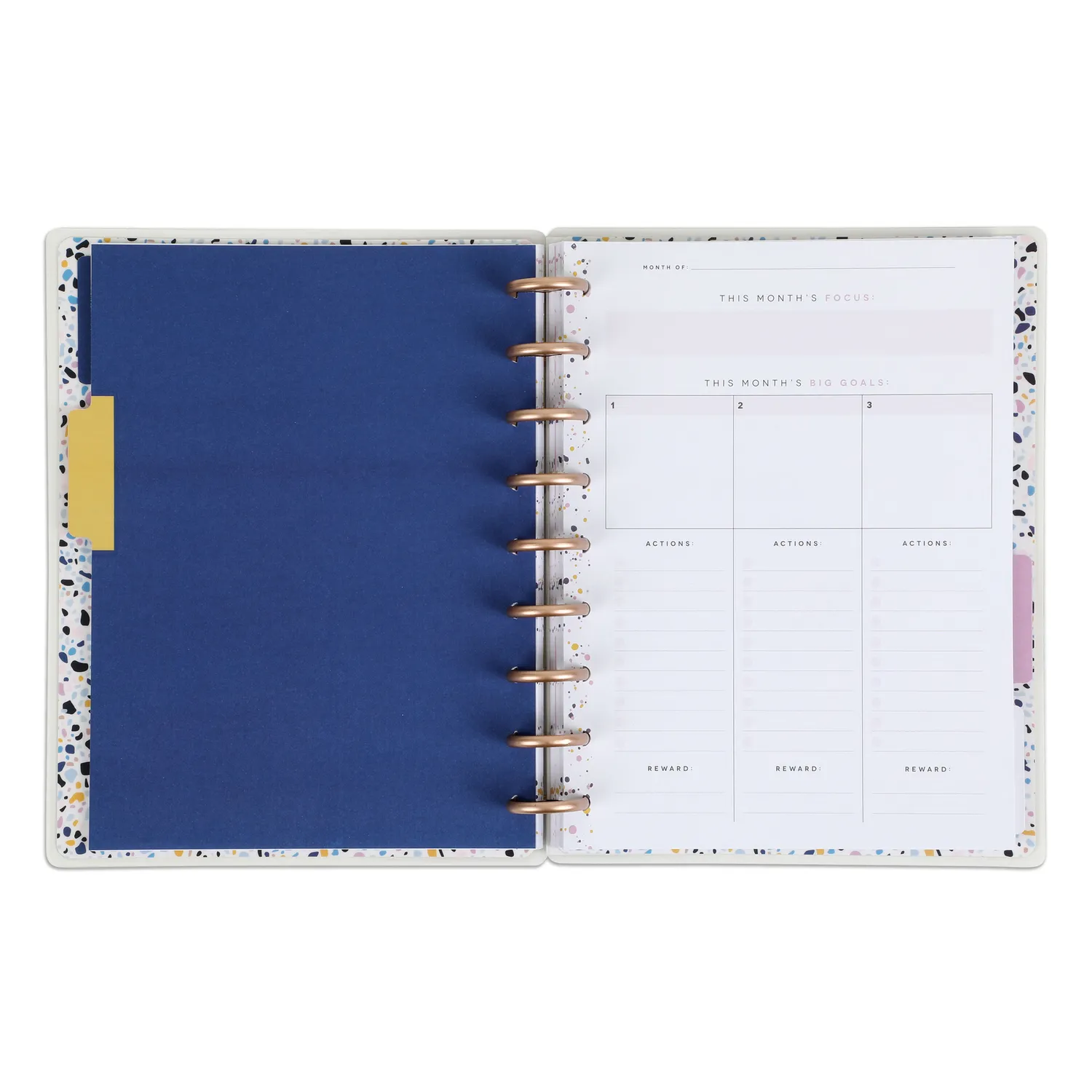 Happy Planner Goal Plan Repeat journal objectifs classic