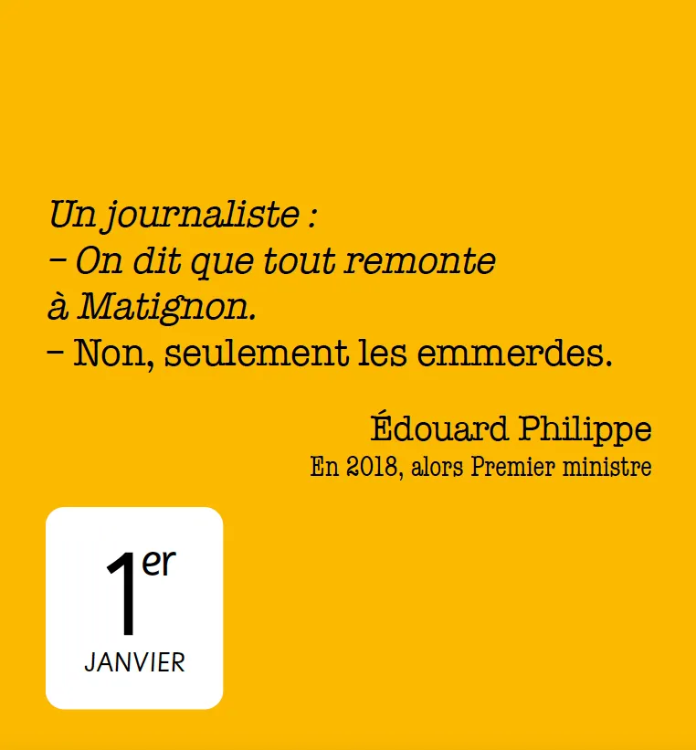 Frigobloc 365 gaffes politiques mini calendrier