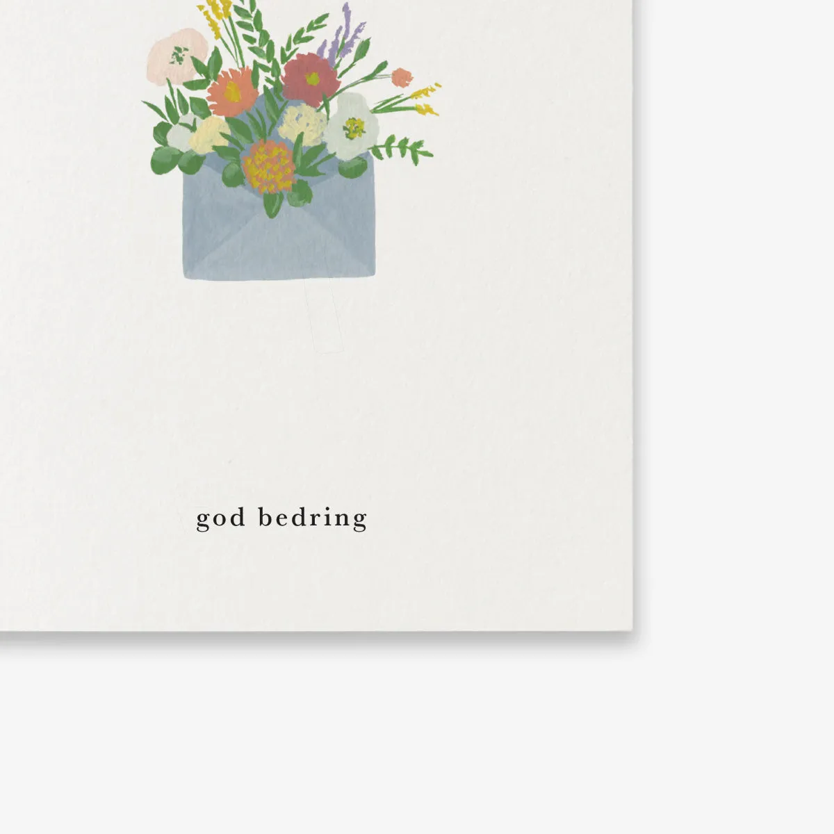 Kartotek Blomsterkuvert II petite carte A7 God bedring
