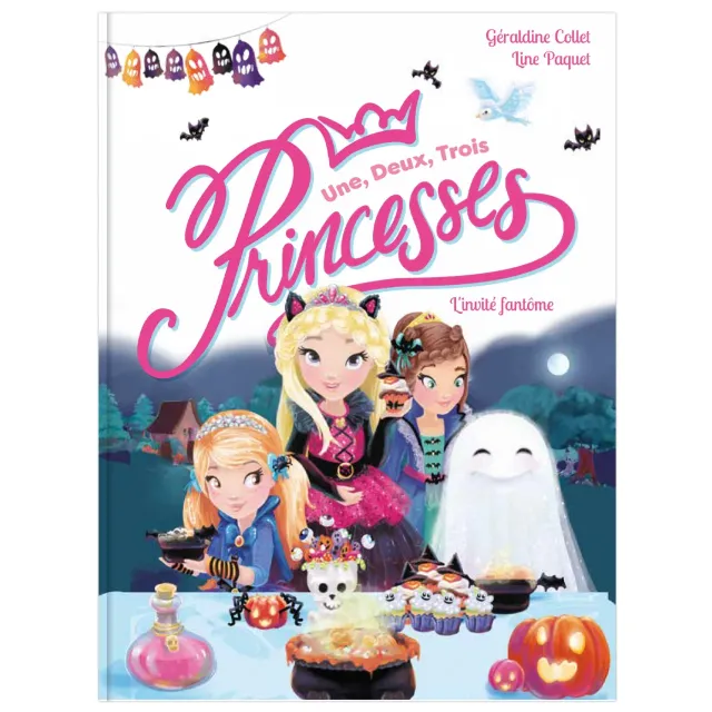 Frigobloc Une deux trois Princesses Invité fantôme roman 6 ans