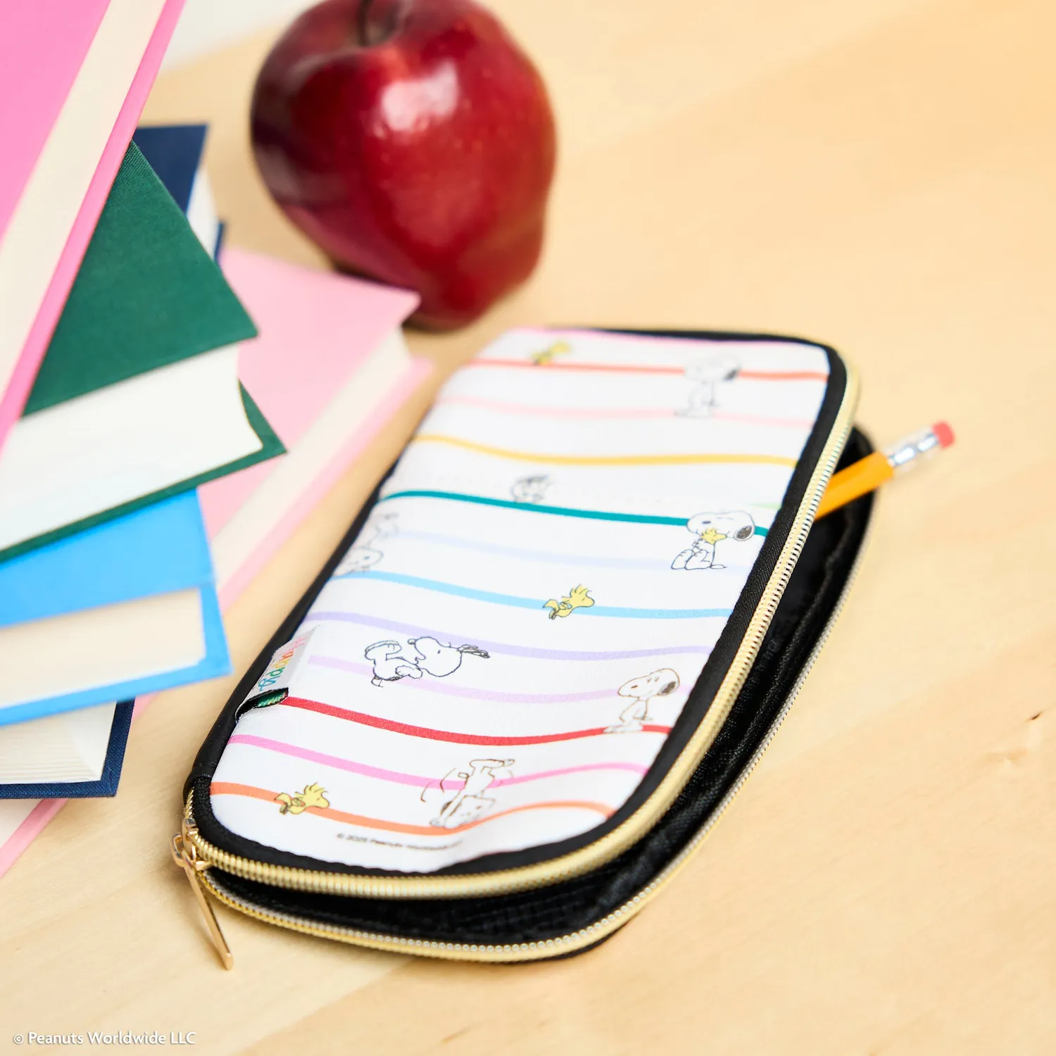 Happy Planner Peanuts Banded trousse à fermeture Snoopy