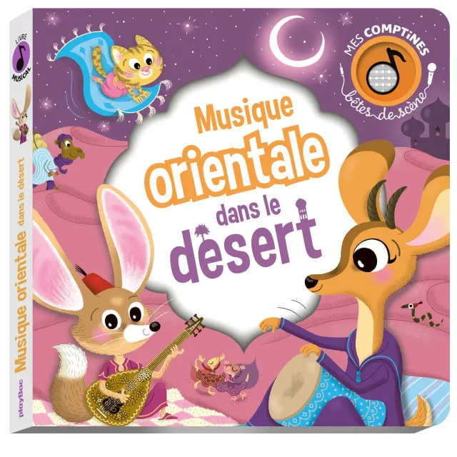 Frigobloc Bêtes de scène désert livre sonore oriental 1 an