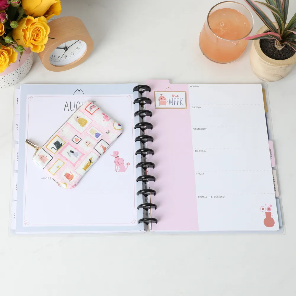 Happy Planner Cozy Pet Critters kit accessoires Big animaux