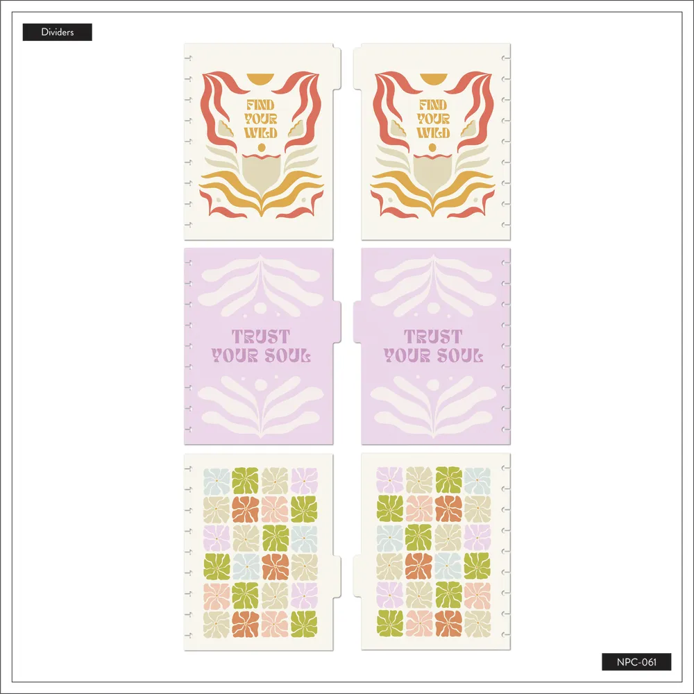 Happy Planner Desert Thistle carnet classic pointillé 60 feuilles