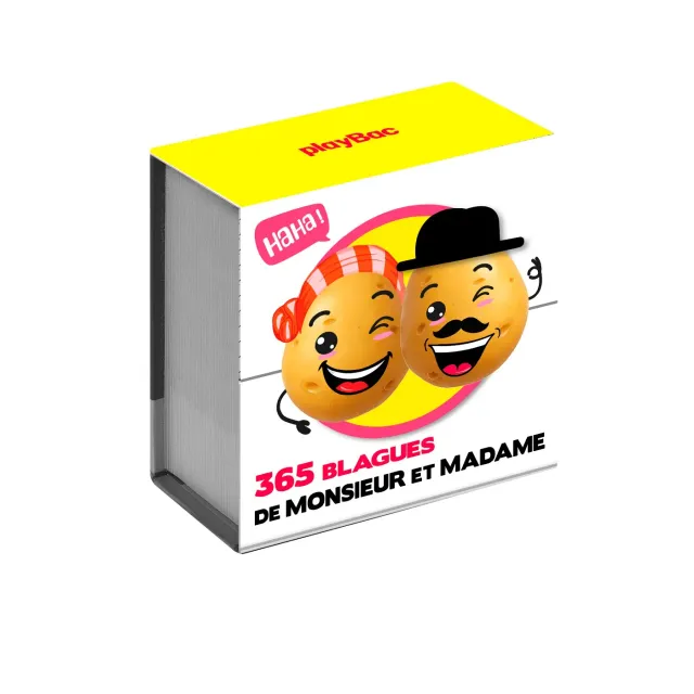Frigobloc Monsieur et Madame mini calendrier 365 blagues