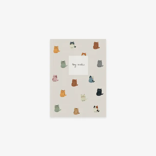 Kartotek Cats carnet de poche ligné couverture souple