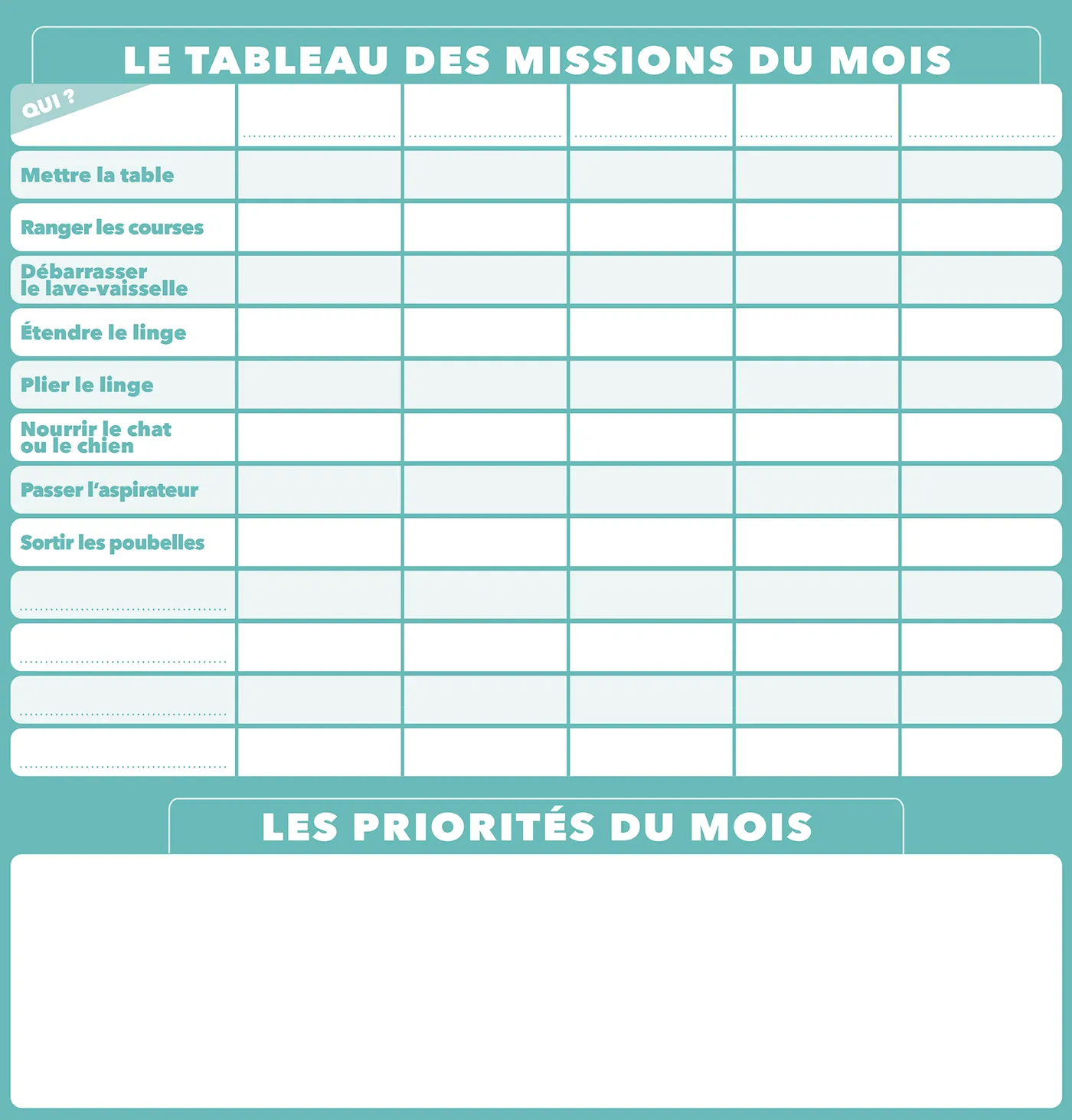 Frigobloc Mensuel 2024 calendrier frigo déco végétale édition limitée