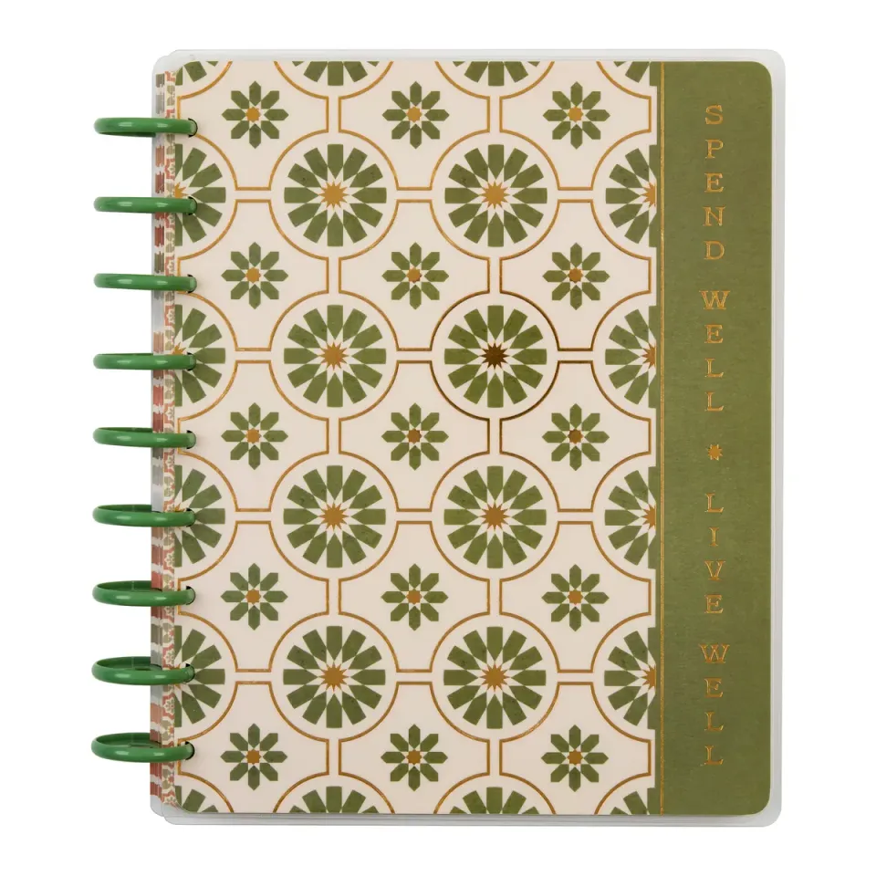 Happy Planner Reflect & Grow Classic journal budget guidé 80 feuilles