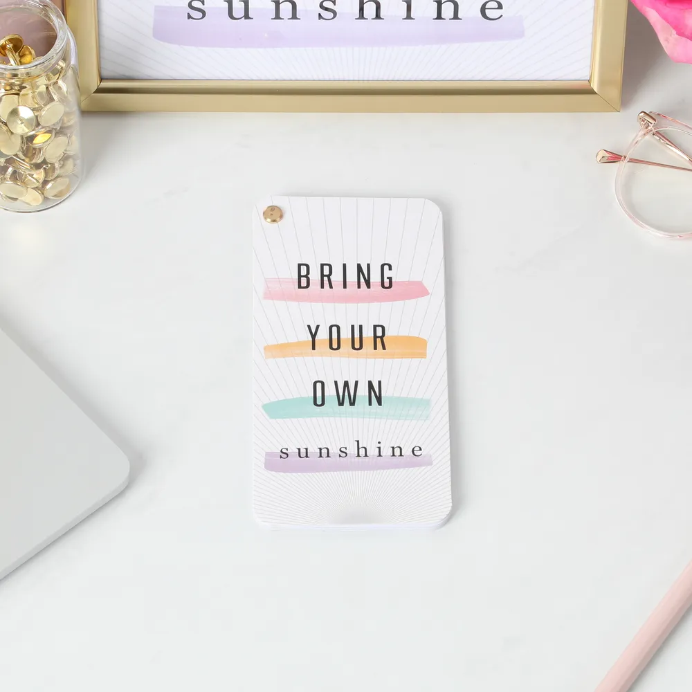 Happy Planner Work + Life Bright Pastels stickers éventail 16 feuilles