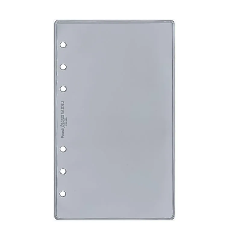 Filofax Personal pochette transparente ouverture haute