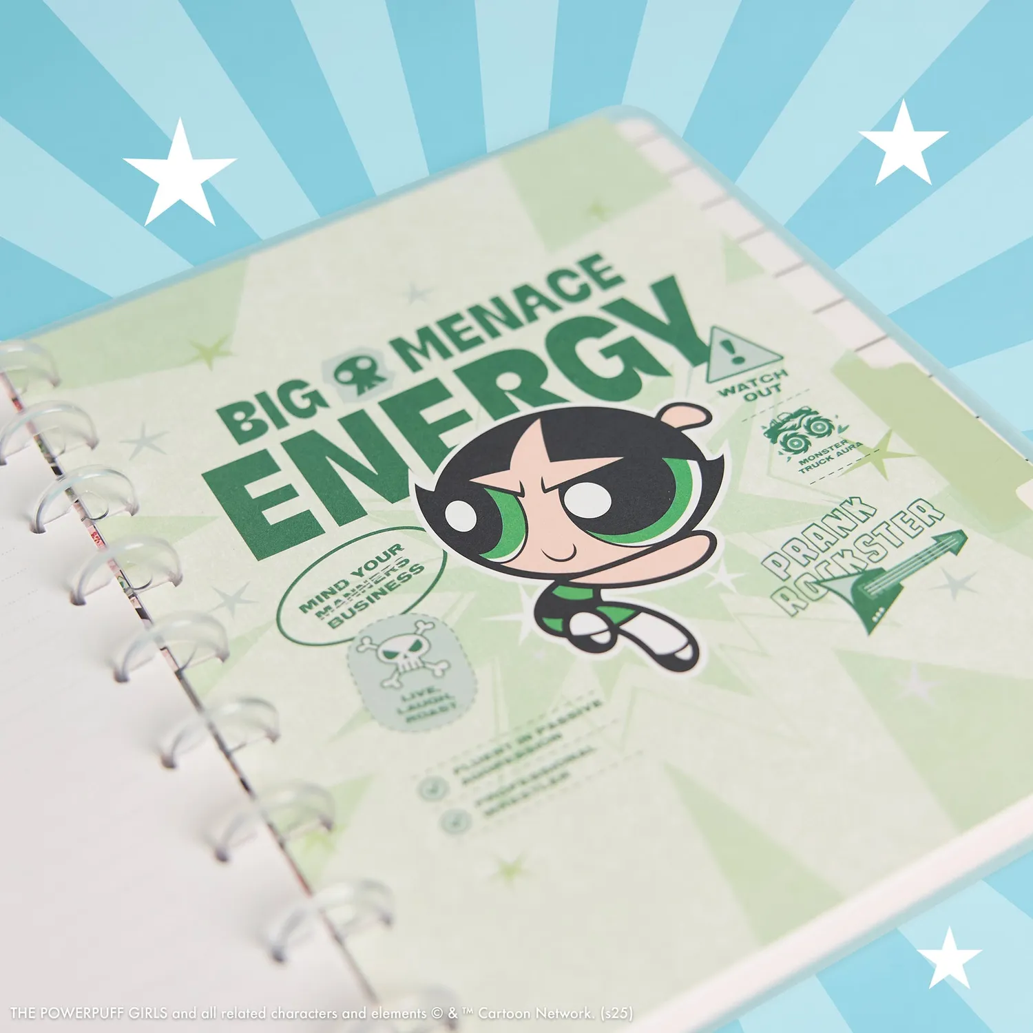 Happy Planner Classic Powerpuff Girls carnet pointillé 60 feuilles