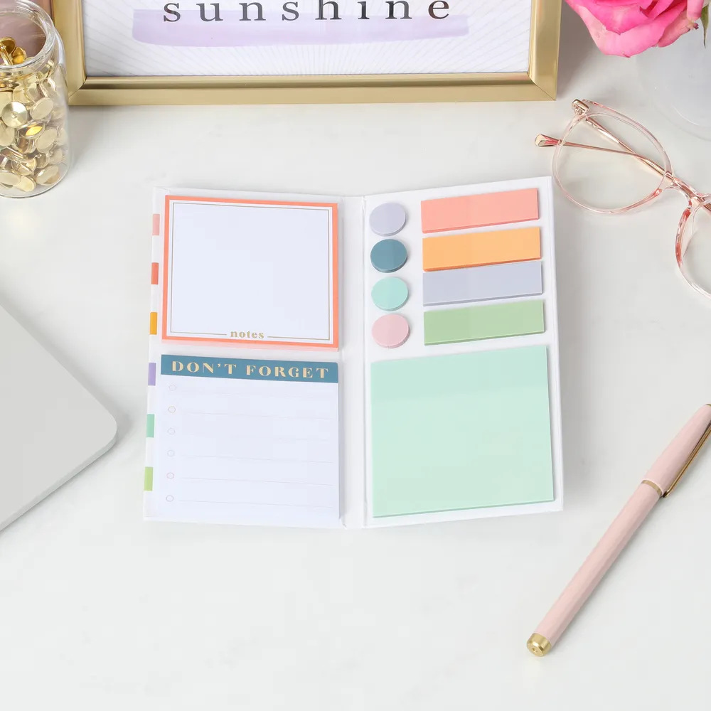 Happy Planner Work+Life Bright Pastels pense-bêtes 330 pièces
