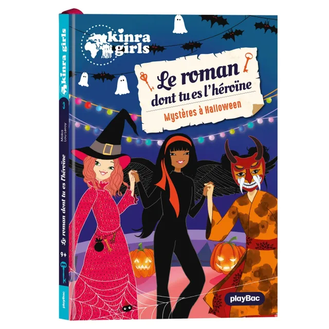 Frigobloc Kinra Girls Mystère à Halloween Tome 3 roman héroïne
