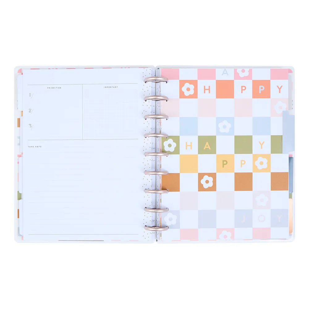 Happy Planner Simple Joys agenda classic vertical non daté 12 mois