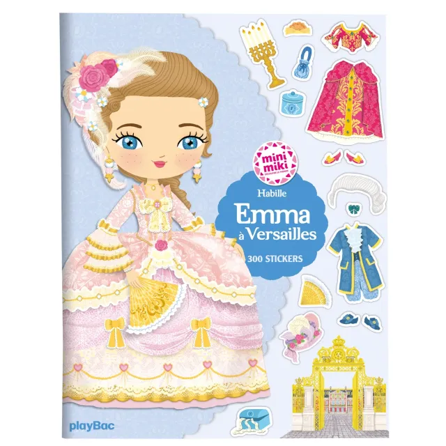 Minimiki Habille Emma à Versailles stickers 300