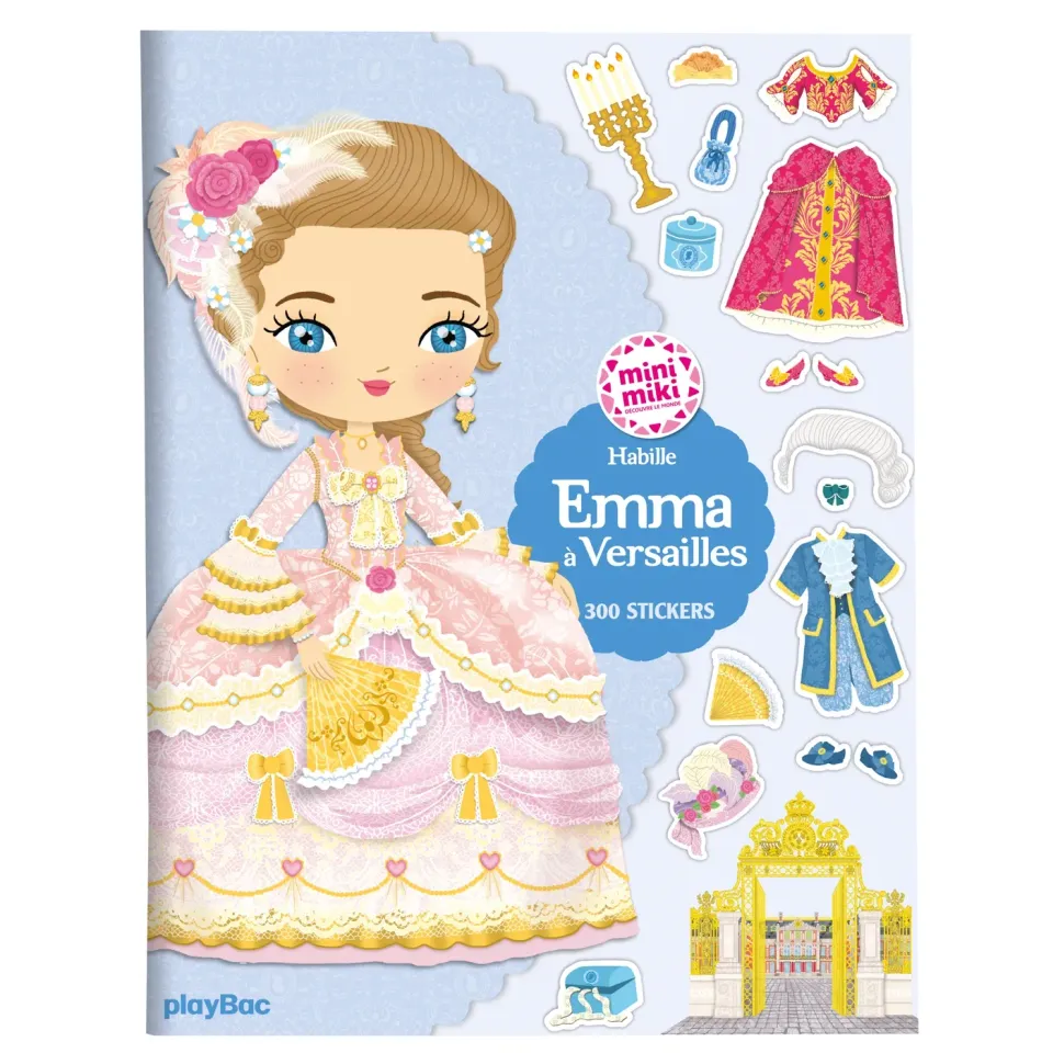 Minimiki Habille Emma à Versailles stickers 300
