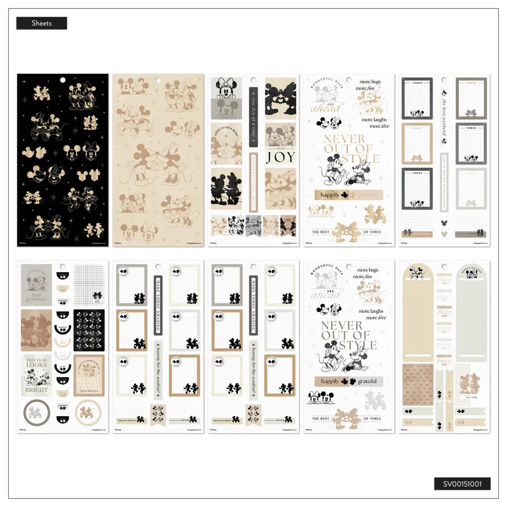 Happy Planner Disney Mod Mickey Mouse stickers value pack 569