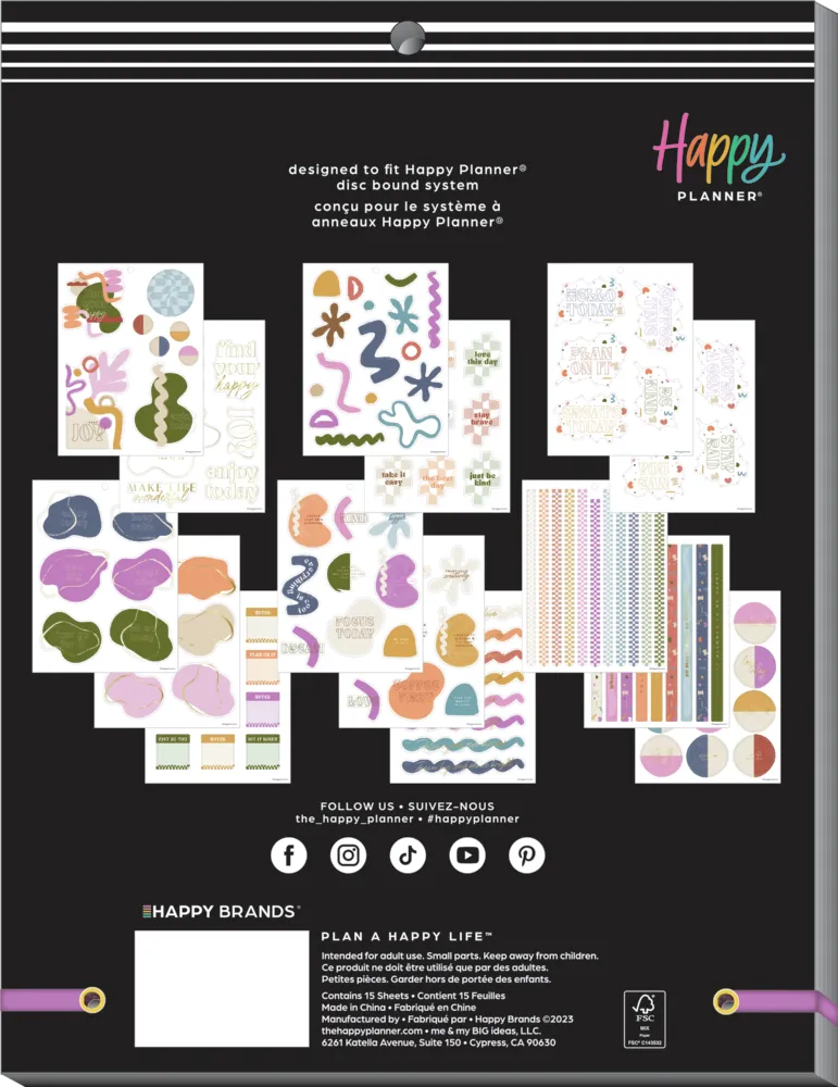 Me & my big ideas Canyon Modern Large Value Pack stickers 131